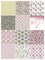 Romantic Story Scrapbook Paper Pack. 12 Sheets of 15.2x15.2cm Heavyweight Paper Pad F07M2-3 AC230312-06